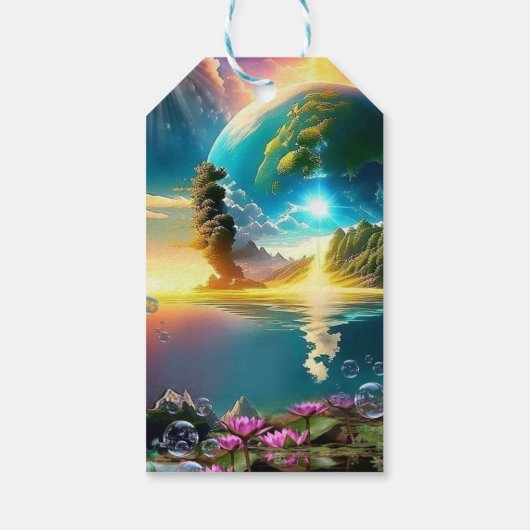 Unsere Sonne ist ein Stern und ein Giver des Leben Geschenkanhänger (Rückseite)