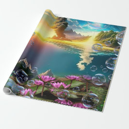 Unsere Sonne ist ein Stern und ein Giver des Leben Geschenkpapier