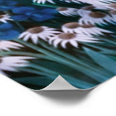 Unsere Sonnenschirm-Dame Poster (Ecke)