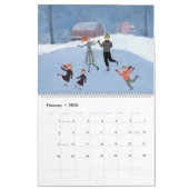 Unsere Stadt 2021 Folk Art Kalender (Feb 2026)