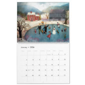 Unsere Stadt 2021 Folk Art Kalender (Jan 2026)