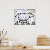 Unsere Stoig Pig Poster Wall Art (Küche)
