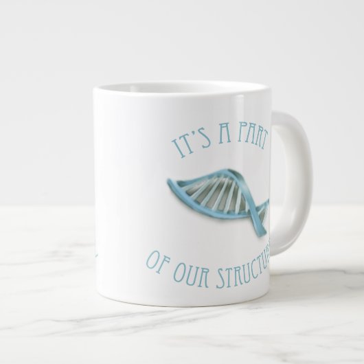 Unsere Struktur Jumbo-Tasse (Vorderseite Rechts)