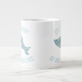 Unsere Struktur Jumbo-Tasse (Vorderseite)