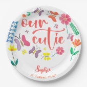 Unsere Süsse ist... Kindergeburtstag-Party mit Blu Pappteller (Vorderseite)