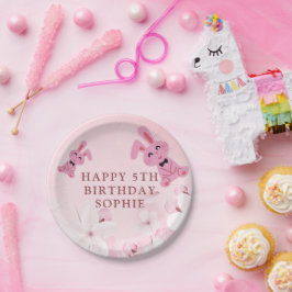 Unsere süße, sonnige Prinzessin wird 5! Geburtstag Pappteller