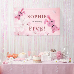 Unsere süße, sonnige Prinzessin wird 5! Party-Bann Banner