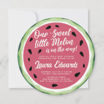 Unsere Sweet Little Melon Summer Baby Dusche