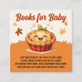 Unsere Sweet Little Süsse Pie Fall Baby Dusche Begleitkarte (Vorderseite)