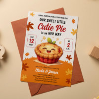Unsere Sweet Little Süsse Pie Fall Baby Dusche