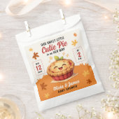 Unsere Sweet Little Süsse Pie Fall Baby Dusche Geschenktütchen (Ausgeschnitten)