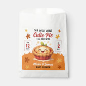 Unsere Sweet Little Süsse Pie Fall Baby Dusche Geschenktütchen (Vorderseite)