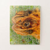 Unsere tibetische Terrier unser Haustier Puzzle (Vertikal)