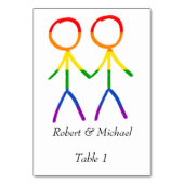 Unsere Tischnummer (Vorderseite)