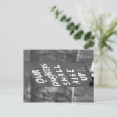 Unsere Töchter Postkarte (Stehend Vorderseite)