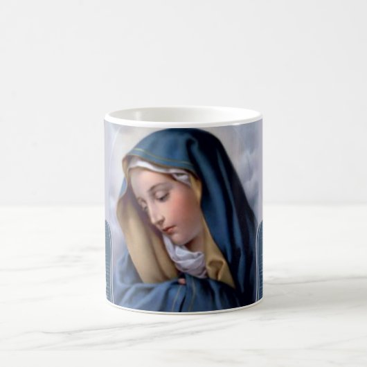 Unsere traurige Mutter-Jungfrau Mary Kaffeetasse (Mittel)