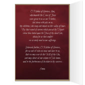 Unsere traurige Mutter Massen-anbietenw/prayer (Innen (Links))