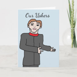 Unsere Ushers Karte