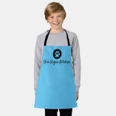Unsere Vegane Kitchen Child's Blue Schürze (Getragen)