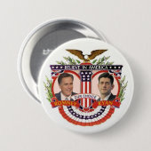 Unsere Wahl: Romney/Ryan Button (Vorne & Hinten)
