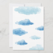 Unsere wenige Sonnenscheingeburtstags-Party Einladung (Rückseite)