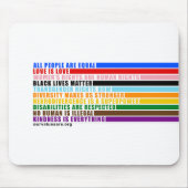 Unsere Werte sind Mousepad (Vorne)