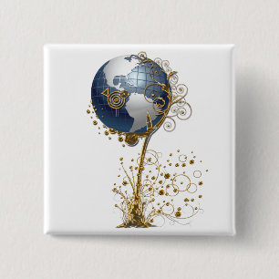 Unsere wertvolle Erde Button
