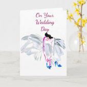 UNSERE **WISHEN FÜR IHRE WEDDING** KARTE (Gelbe Blume)