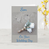 UNSERE **WISHEN FÜR IHRE WEDDING** SON KARTE (Gelbe Blume)