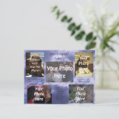 Unsere wunderschönen Fotos Postkarte (Stehend Vorderseite)