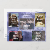 Unsere wunderschönen Fotos Postkarte (Vorne/Hinten)