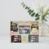 Unsere wunderschönen Fotos Postkarte (Stehend Vorderseite)