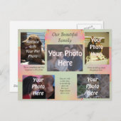 Unsere wunderschönen Fotos Postkarte (Vorne/Hinten)