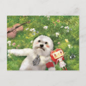 Unsere Zeiten Ankündigungspostkarte (Vorderseite)