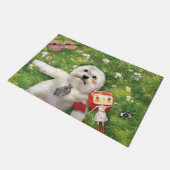 Unsere Zeiten Fußmatte (Schrägansicht)