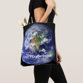 Unsere zerbrechliche Erde All-Over-Print-Tasche, M Tasche (Von Nahem)