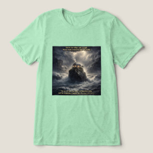 Unsere Zuflucht & Stärke Tri-Blend Shirt