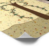 Unsere Zuhause drucken segnen Poster (Ecke)