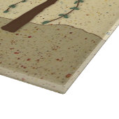 Unsere Zuhause segne Schneidebrett (Ecke)