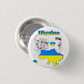 UNSERE ZUHAUSE - UKRAINE Designkollektion Button (Vorne & Hinten)