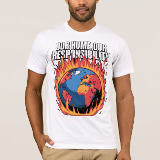 Unsere Zuhause, unsere Verantwortung - Klimabewuss T-Shirt