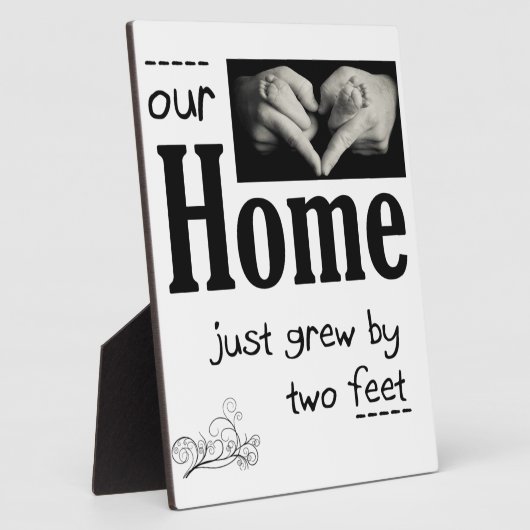 Unsere Zuhause wuchs zwei Meter Fotoplatte (Seite)