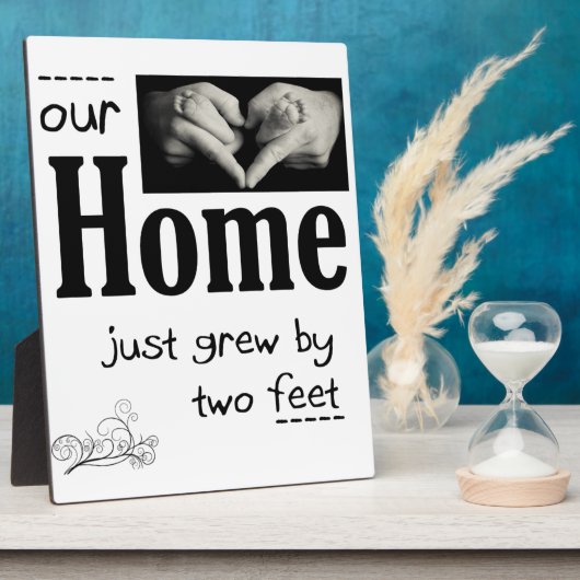 Unsere Zuhause wuchs zwei Meter Fotoplatte (Seite)