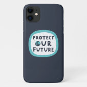 Unsere Zukunft schützen Case-Mate iPhone Hülle (Rückseite)