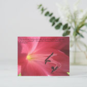 Unsere Zweifel sind Verräter, und machen uns ... Postkarte (Stehend Vorderseite)