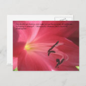 Unsere Zweifel sind Verräter, und machen uns ... Postkarte (Vorne/Hinten)