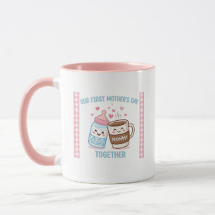 Unserer erster Muttertag Zusammen Neue Mama Mami L Tasse