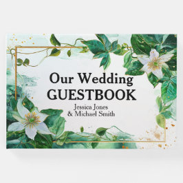 💍 Unserer Hochzeit Passiflora Serenity Gästebuch