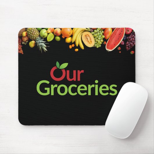 UnserLebensmittelMausPad Mousepad (Mit Mouse)