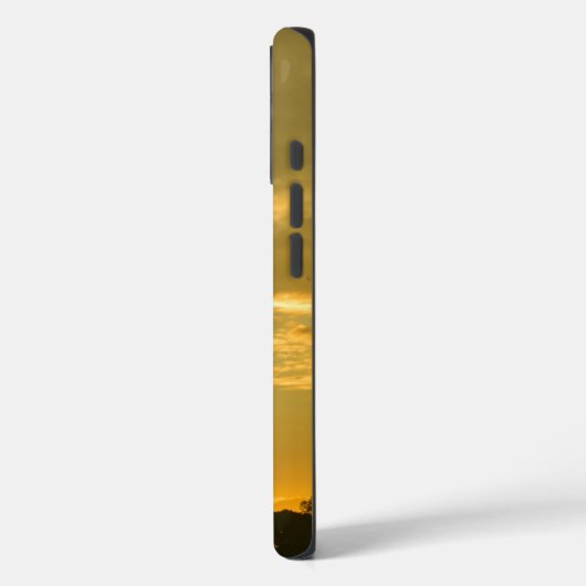 unset Sky Case - Yellow Hues of Serenity" (Rückseite / Links)